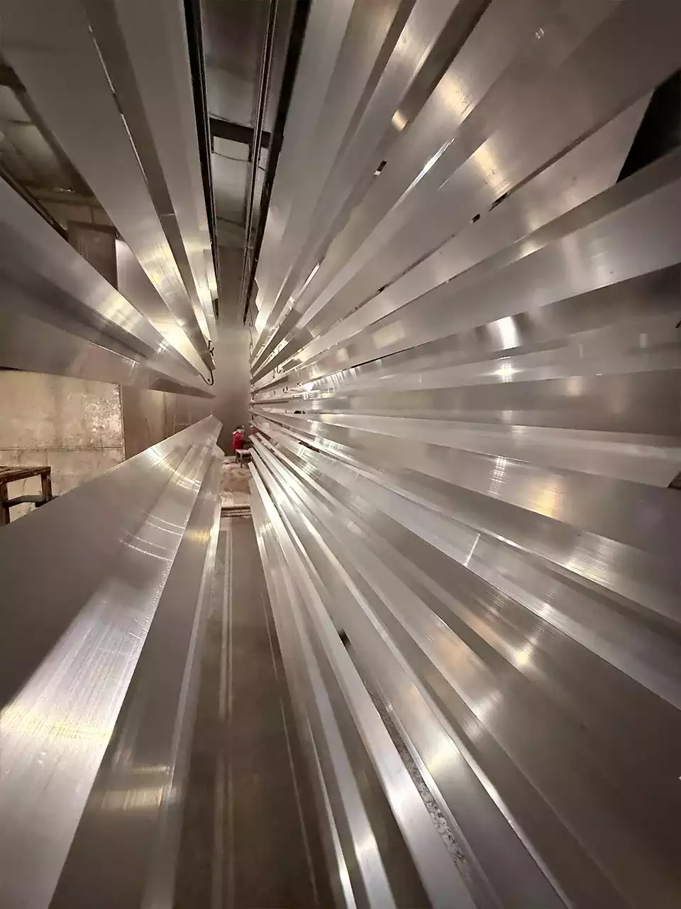 Powder coated metal gate finish in Dubai by HQ Coating